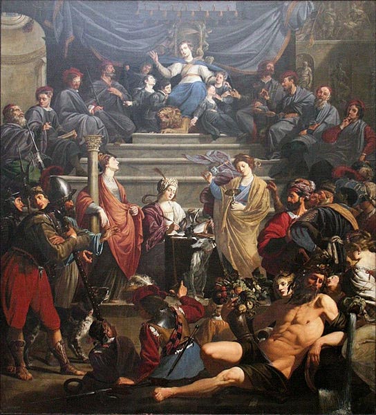 Allegory of the Court of Justice of Gedele in Ghent
